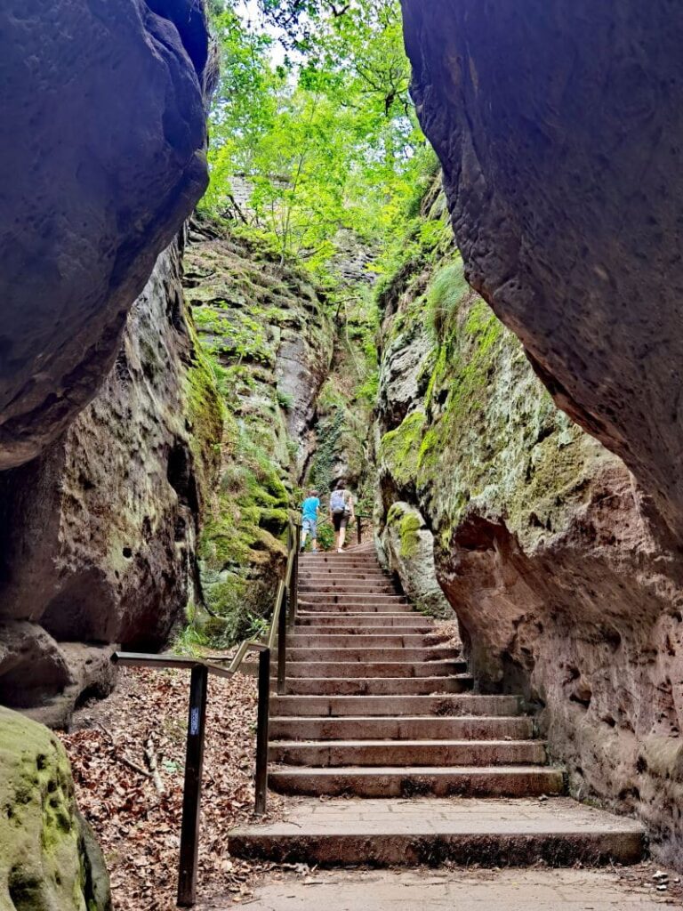 Rathen Wanderung zur Bastei