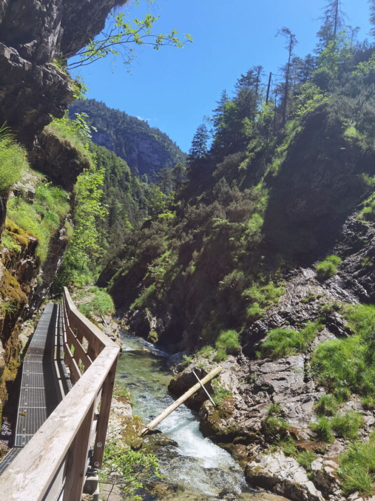 Weißbachschlucht - Geheimtipp Schlucht in Deutschland