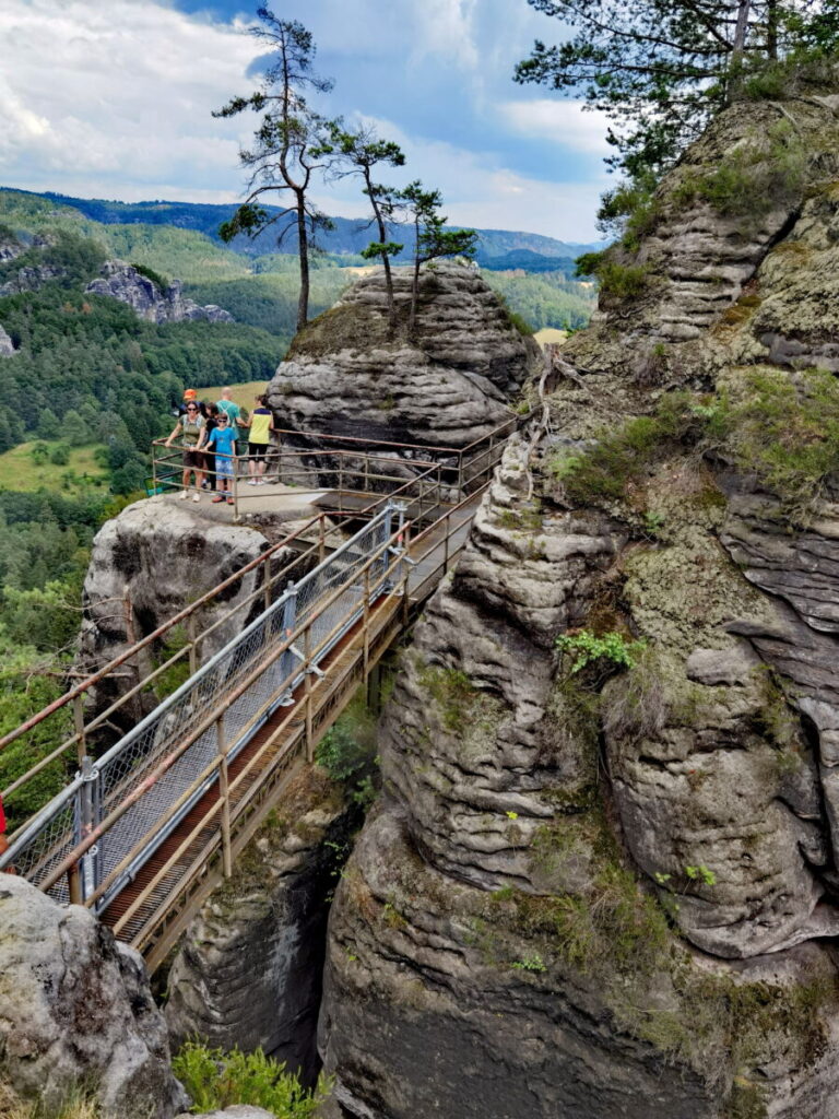 Die Felsenburg Neurathen ist eine der Rathen Sehenswürdigkeiten