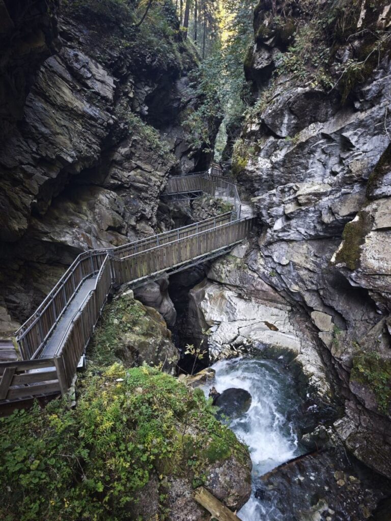 Schlucht Italien - die Gilfenklamm bei Sterzing